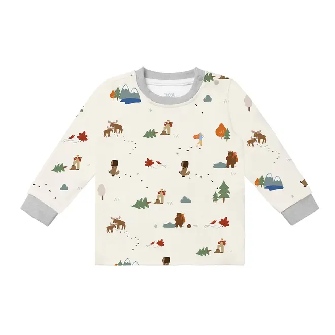 Long Sleeve Pj Set TIMBER