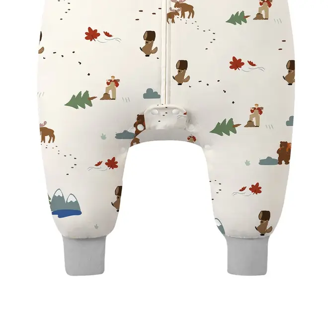 1.0 TOG Long Sleeve Footed Sleep Bag - TIMBER!