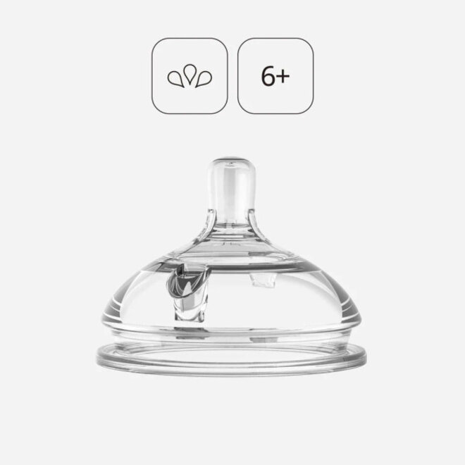 Comotomo - Natural Teat Silicone Nipples (Fast Flow)