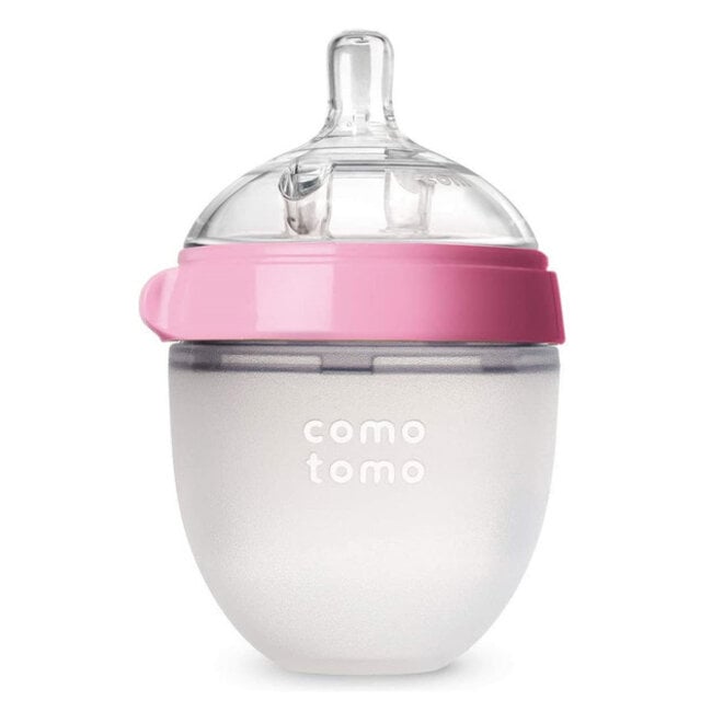 Comotomo - Natural Feel Bottle (Single Pk) 150Ml - Pink