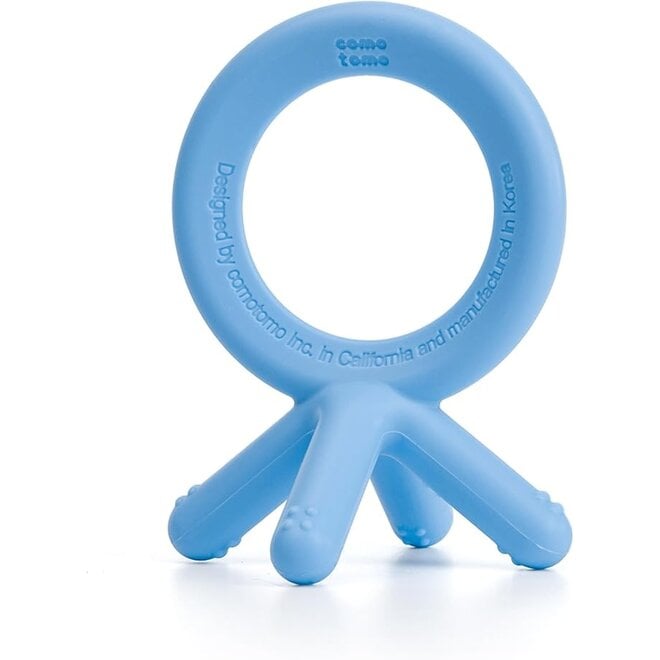 Comotomo - Silicone Baby Teether - Blue