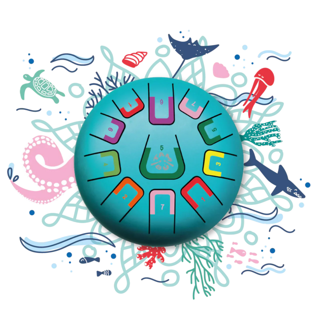 8" Tambu 11 Tones UNDER THE SEA