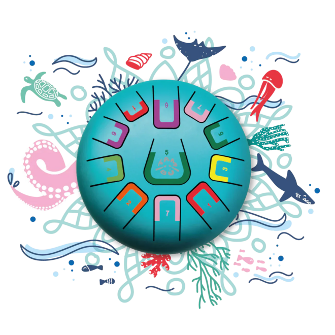 8" Tambu 11 Tones UNDER THE SEA