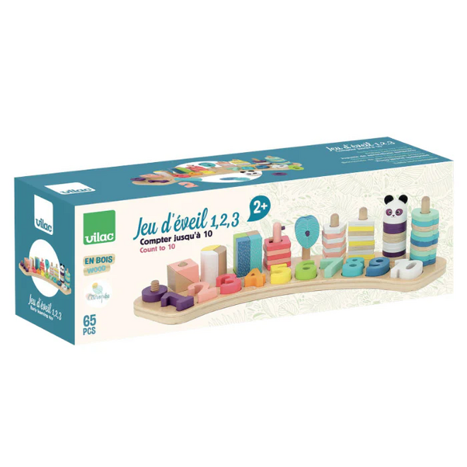 Sous la canopee - Early Learning Toy 1, 2, 3