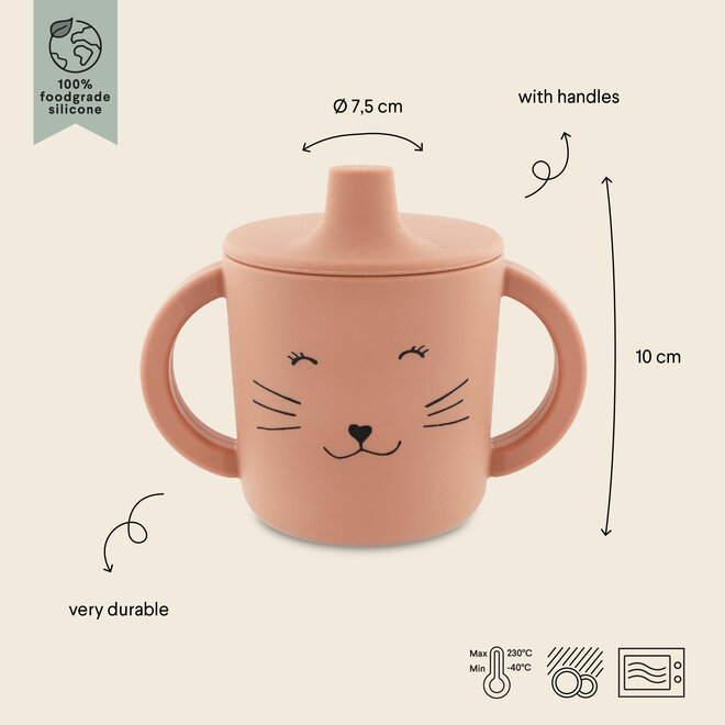 Trixie Silicone sippy cup - Mrs. Cat