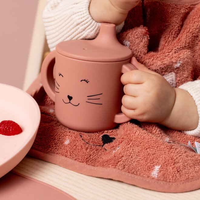 Trixie Silicone sippy cup - Mrs. Cat