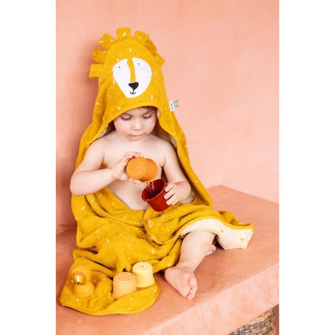 Trixie Hooded towel | 75x75cm - Mr. Lion