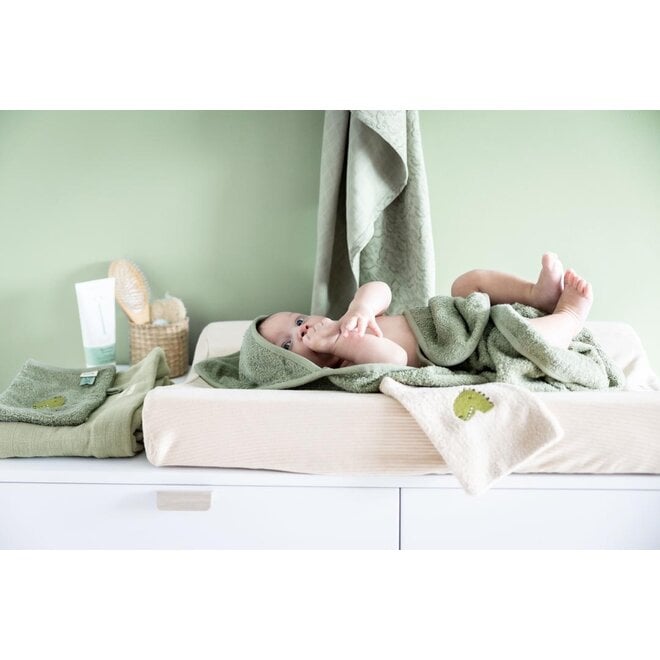 Trixie Hooded towel | 75x75cm - Mr. Dino