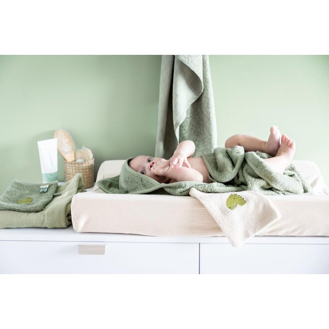 Trixie Hooded towel | 75x75cm - Mr. Dino