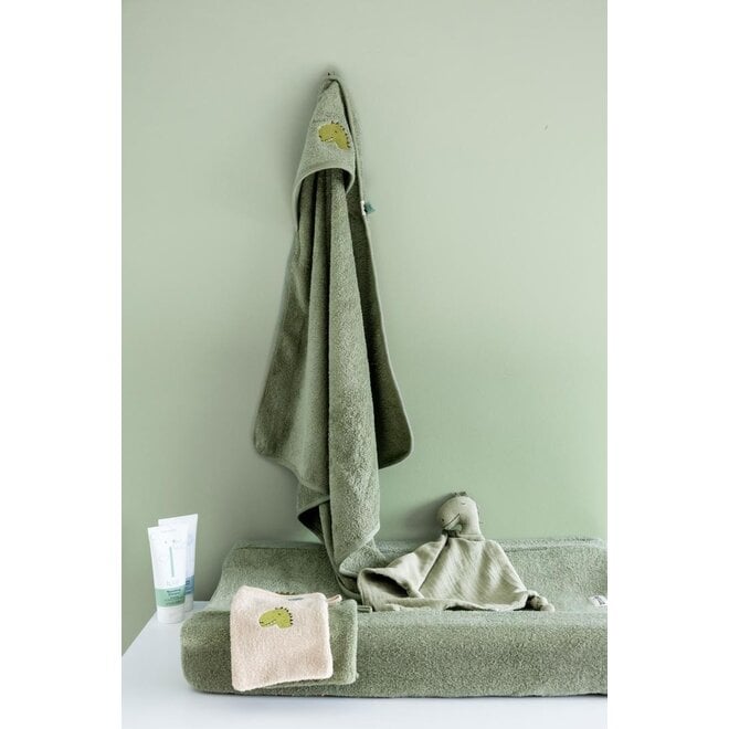 Trixie Hooded towel | 75x75cm - Mr. Dino