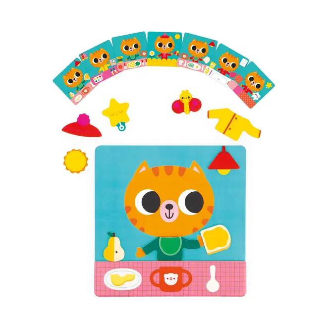 THE DAILY ROUTINES CAT