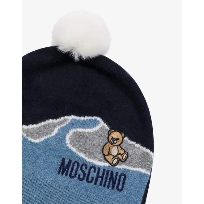 KNITTED HAT BLU NAVY