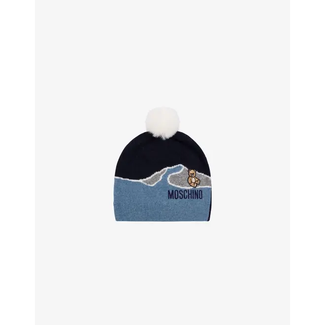 KNITTED HAT BLU NAVY