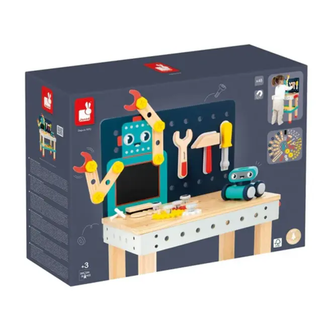 Brico'Kids Large Robot Workbench (51 pcs)