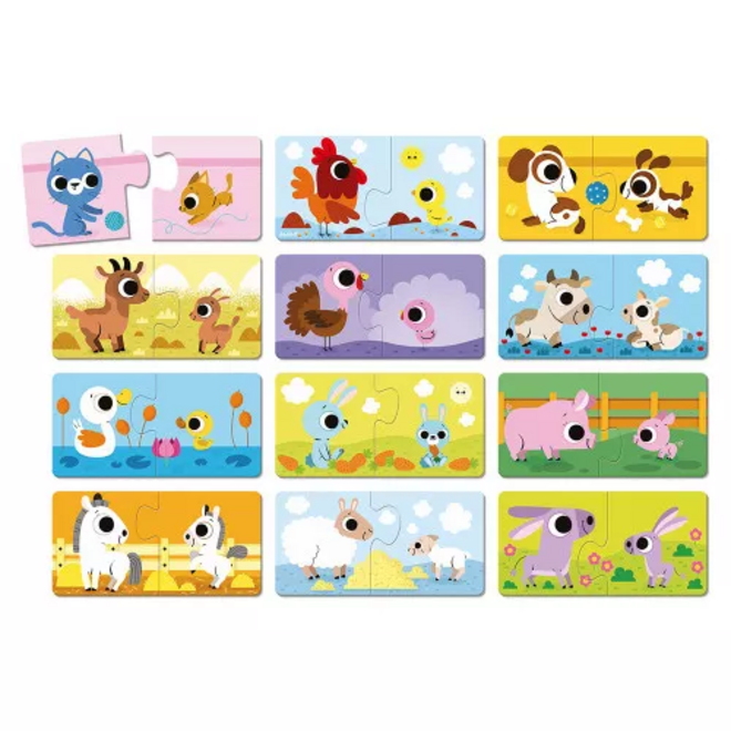 PUZZLES - PARENT AND BABY ANIMALS