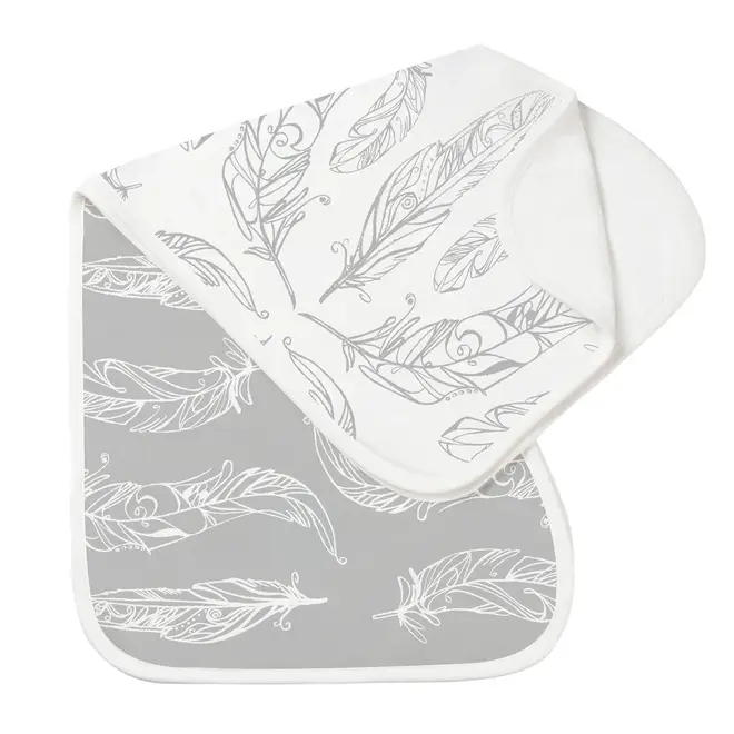 Bamboo Burp 'n Bib (2 Pack) Feather Light