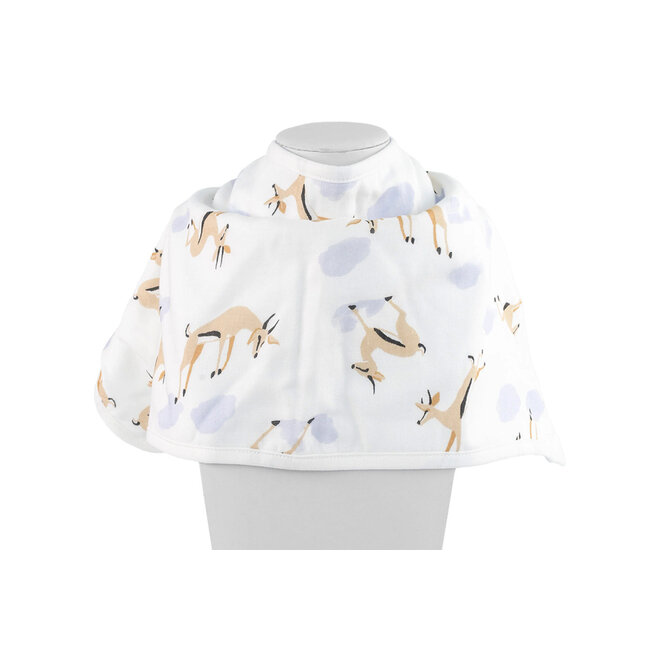 Bamboo Burp 'n Bib (2 Pack) Sahara Sky