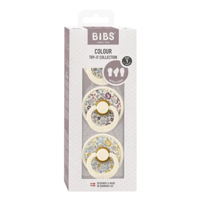 BIBS x Liberty Try-It Collection Eloise 3 Pack