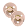 BIBS Pacifier Original COLOUR Latex 2 PK Blush