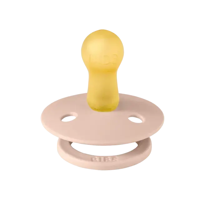 BIBS Pacifier Original COLOUR Latex 2 PK Blush