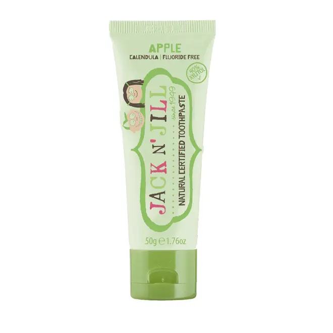 Jack N Jill Natural Toothpaste Organic Green Apple