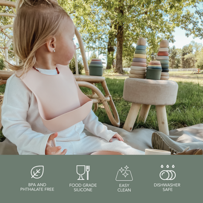 noüka Design Bib - Dino