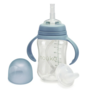 noüka Transitional Sippy/Weighted Straw Cup 8Oz - Wave