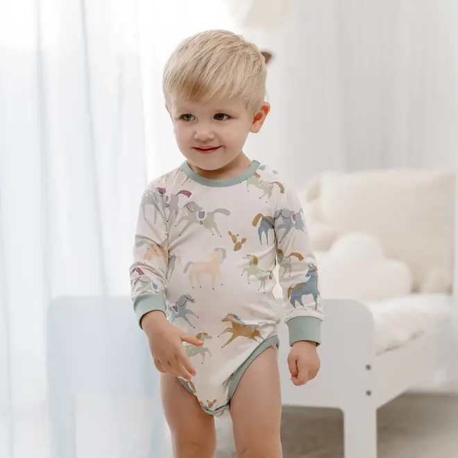 Long Sleeve Onesis Pony Express