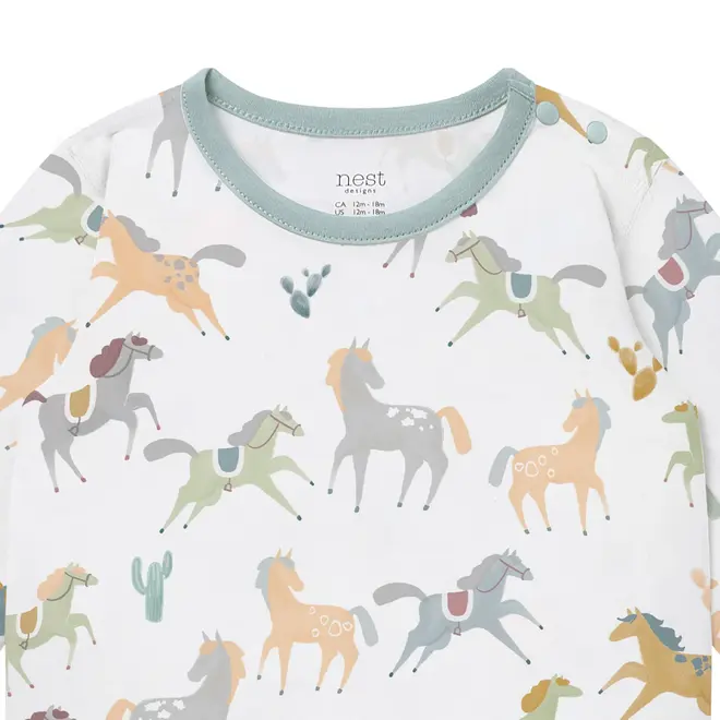 Long Sleeve Onesis Pony Express