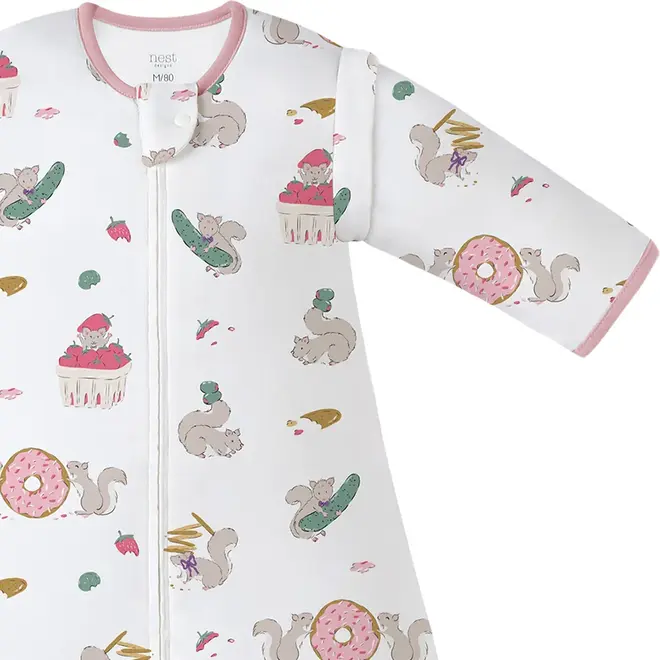 0.6 TOG Removable 3/4 Sleeve Sleep Bag Very Squirrelly