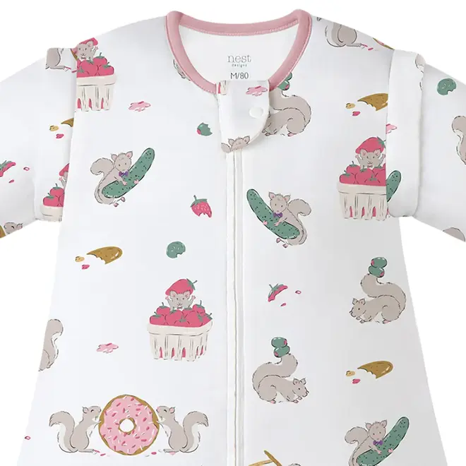 0.6 TOG Removable 3/4 Sleeve Sleep Bag Very Squirrelly