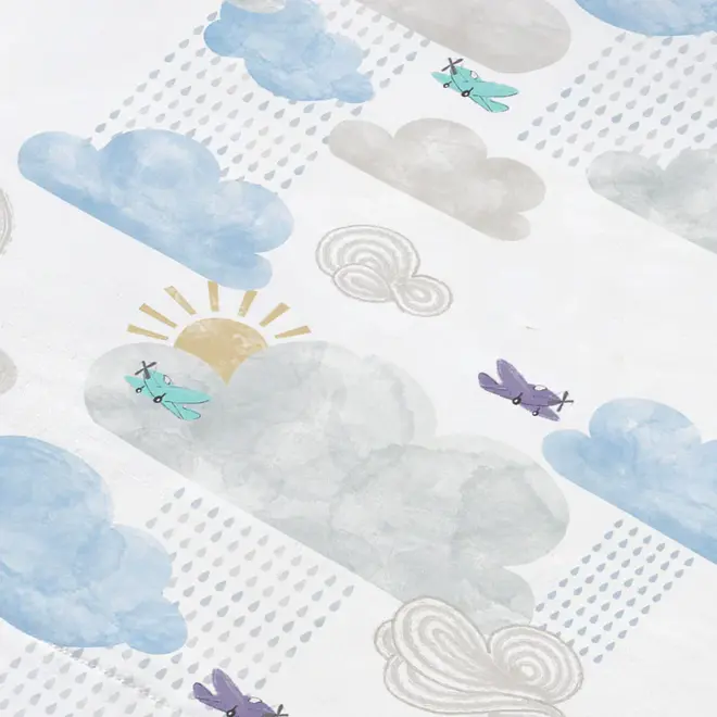 Pillow with Pillowcase Fluffy Puffs