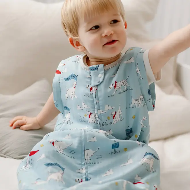 0.6 TOG Removable 3/4 Sleeve Sleep Bag Puppy Park