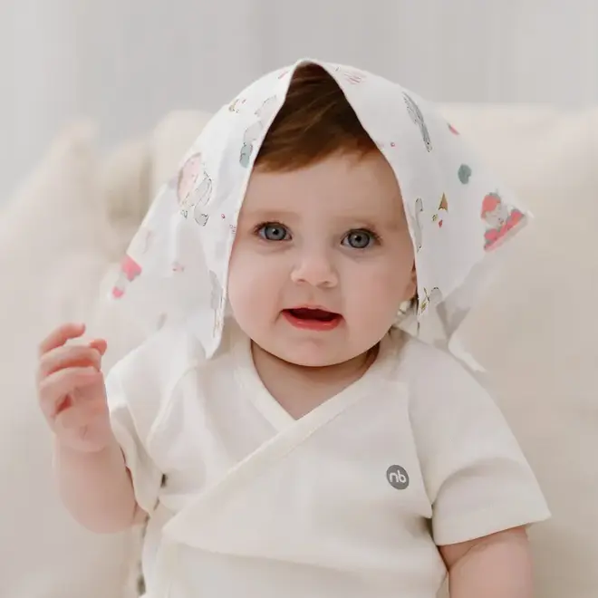 Bubs Baby Washcloth Set (6 Pack) - 35cm x 35cm - Cheeky Capers