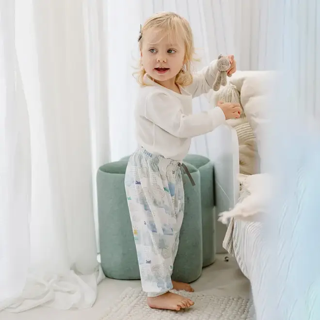 Harem Pants - Fluffy Puffs