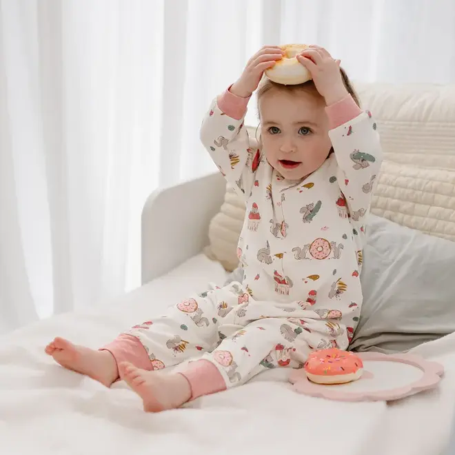 1.0 TOG Long Sleeve Footed Sleep Bag - Very Squirrelly