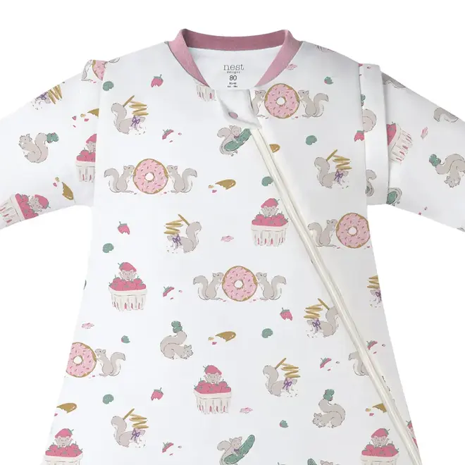 1.0 TOG Removable Sleeve Sleep Bag -Very Squirrelly