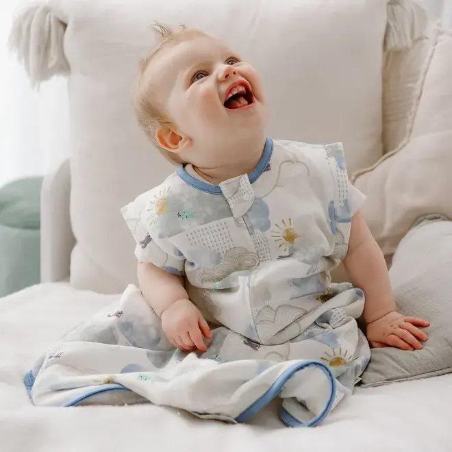 0.6 TOG Removable 3/4 Sleeve Sleep Bag Fluffy Puffs