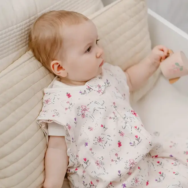 0.6 TOG Removable 3/4 Sleeve Sleep Bag Doggie Meadow