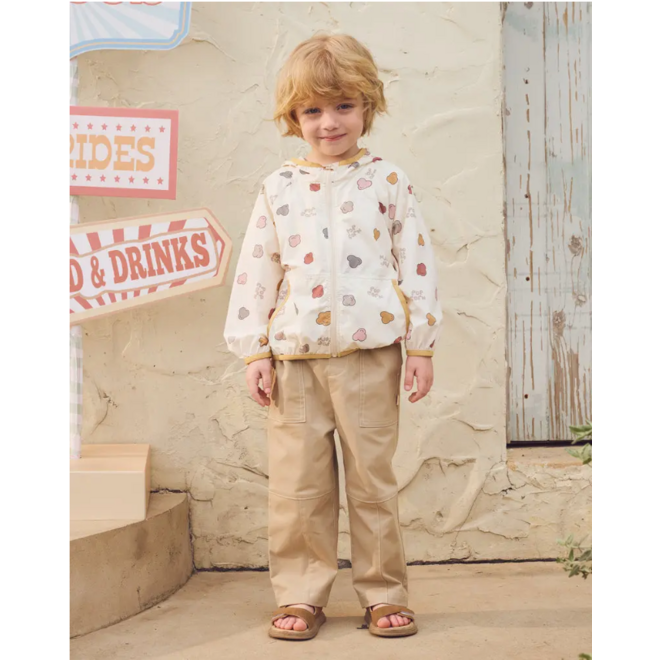 Recycled Nylon Hooded Wind Breaker Popclouds