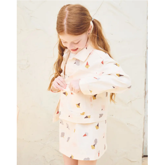 Twill Jacket Dessert Sky