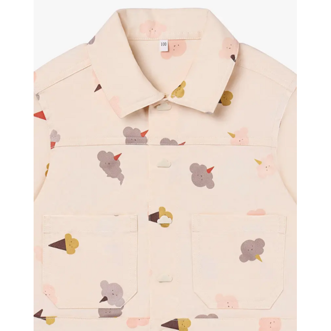 Twill Jacket Dessert Sky