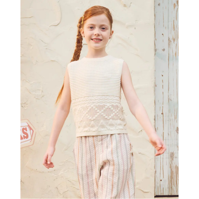 Knit Vest Jet Stream