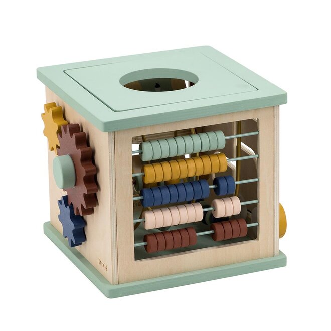 Trixie Wooden 5-in-1 activity cube