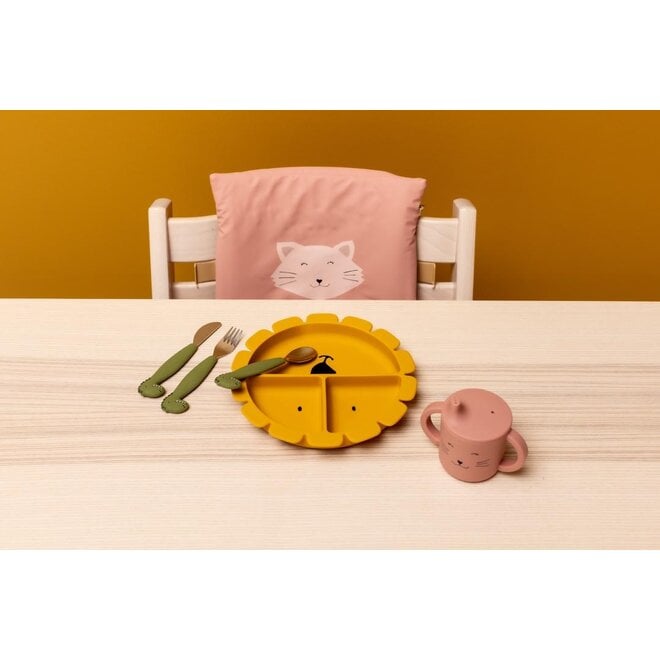 Trixie Silicone cutlery set 3-pack - Mr. Dino