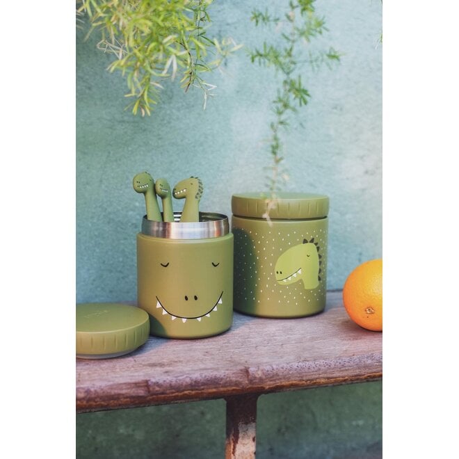 Trixie Silicone cutlery set 3-pack - Mr. Dino