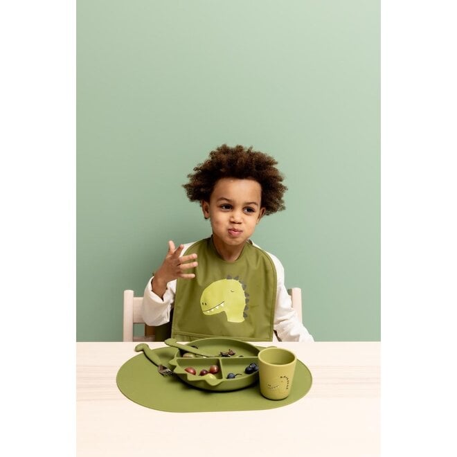 Trixie Silicone cutlery set 3-pack - Mr. Dino