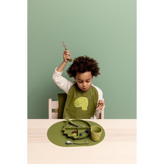 Trixie Silicone cutlery set 3-pack - Mr. Dino