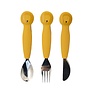 Trixie Silicone cutlery set 3-pack - Mr. Lion