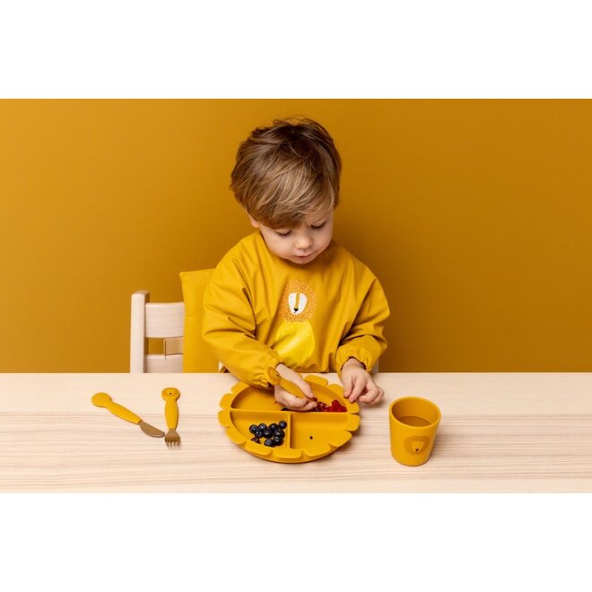 Trixie Silicone cutlery set 3-pack - Mr. Lion